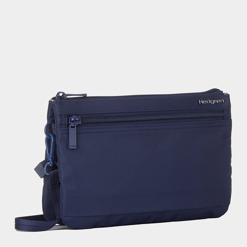 Dark Blue Hedgren Emma Women's Crossbody Bags | GMX6389VU