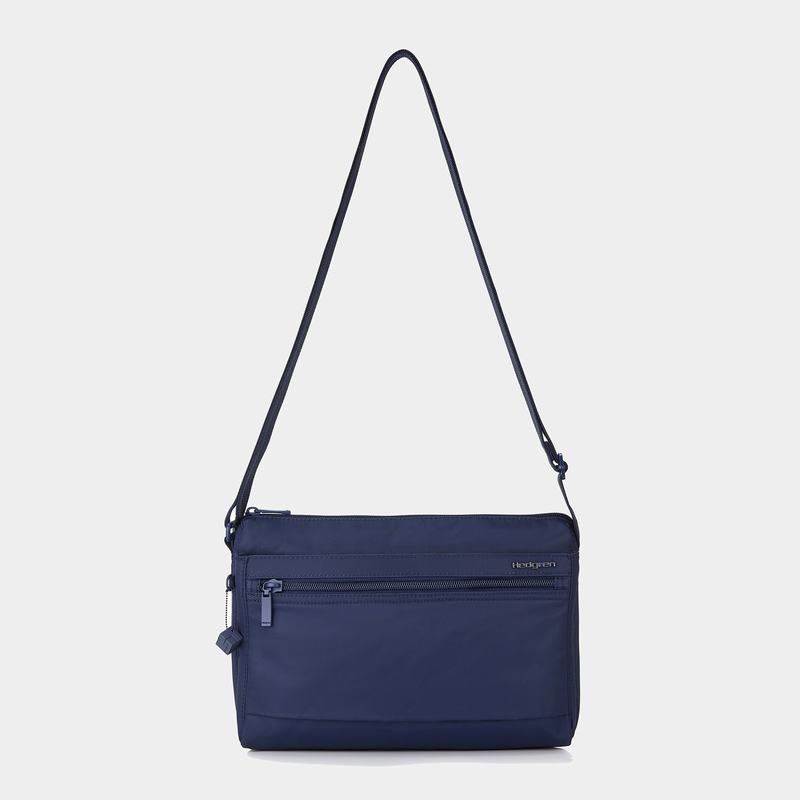 Dark Blue Hedgren Eye Medium Women's Shoulder Bags | UBR5955PX