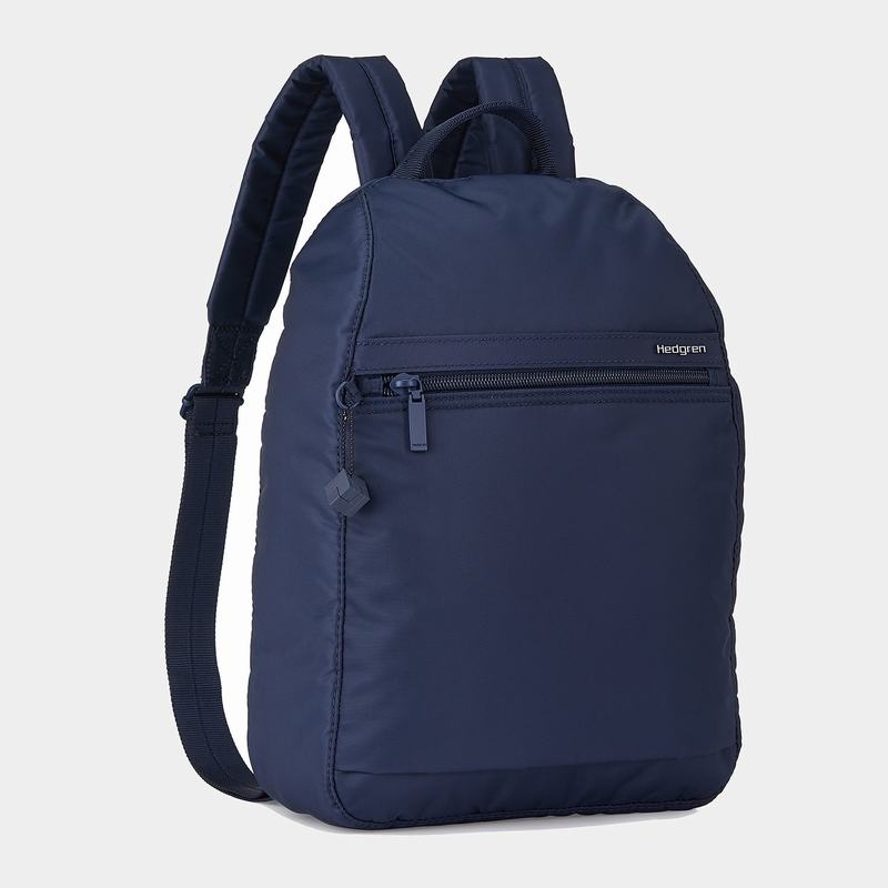 Dark Blue Hedgren Vogue Large Women's Backpacks | YPI2147RQ