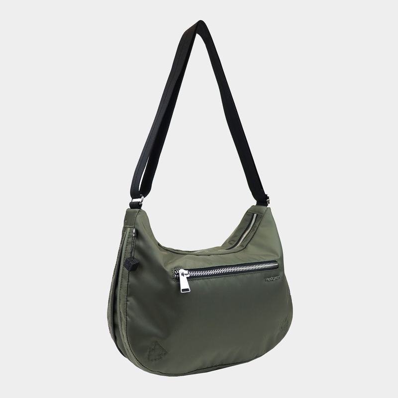 Dark Green Hedgren Ann Women's Crossbody Bags | HMY656EF