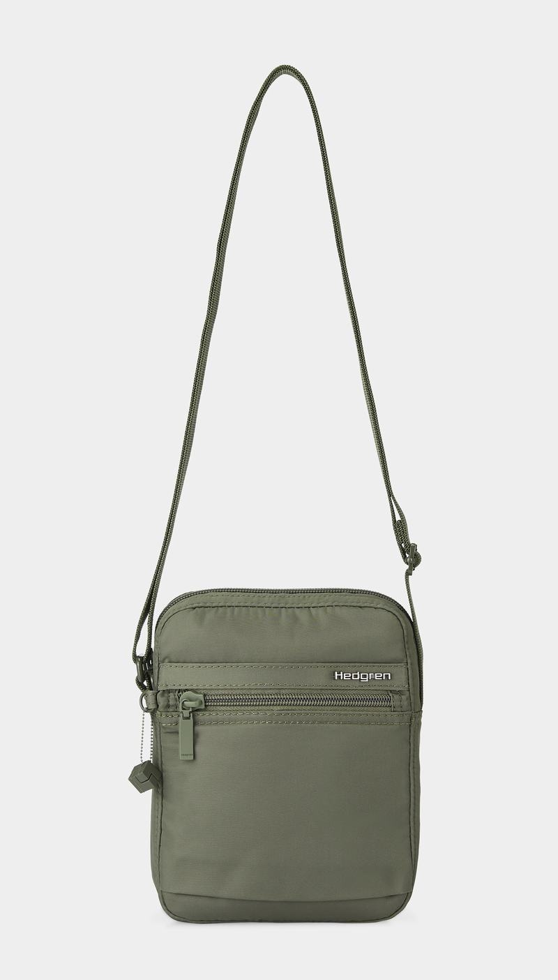 Dark Green Hedgren Rush Women's Crossbody Bags | HJF4252JN