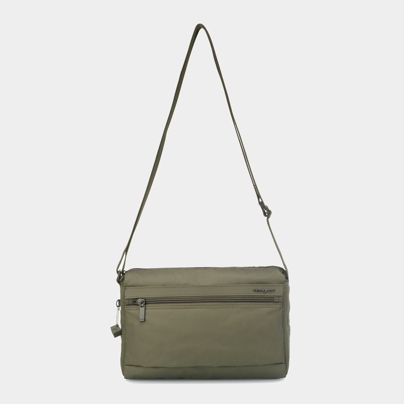 Green Hedgren Eye Rfid Medium Women's Shoulder Bags | JTM501DZ