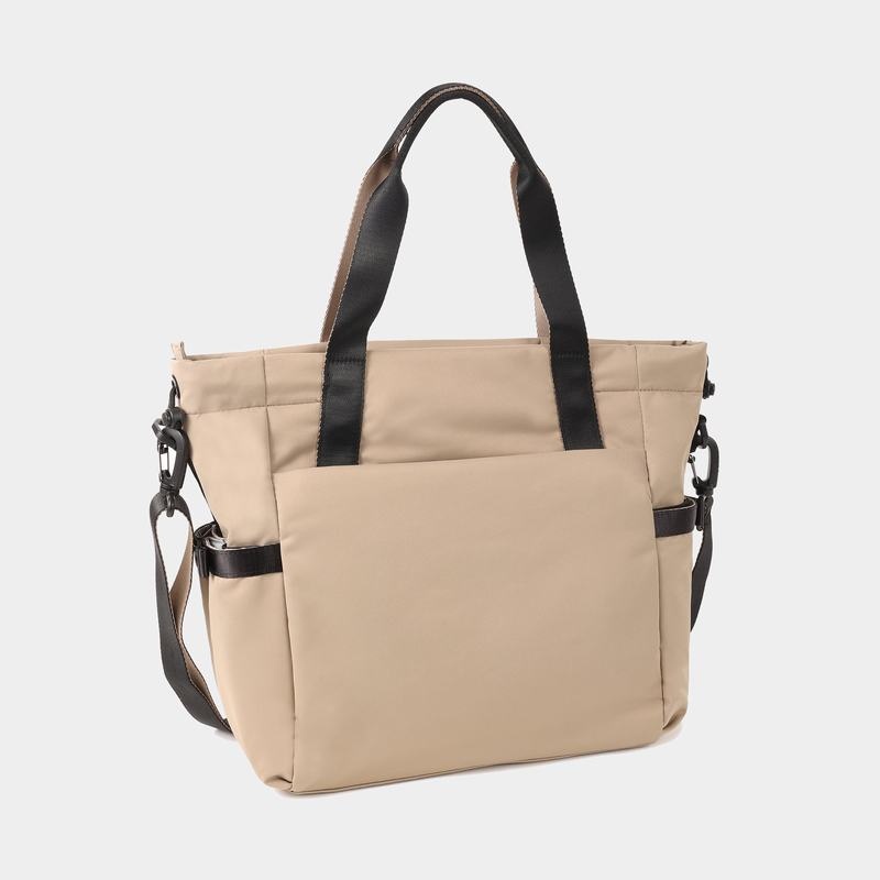 Grey Beige Hedgren Galactic Women's Tote Bags | OYZ9061HJ