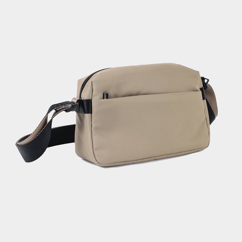 Grey Beige Hedgren Neutron Small Women's Crossbody Bags | OWG319BF