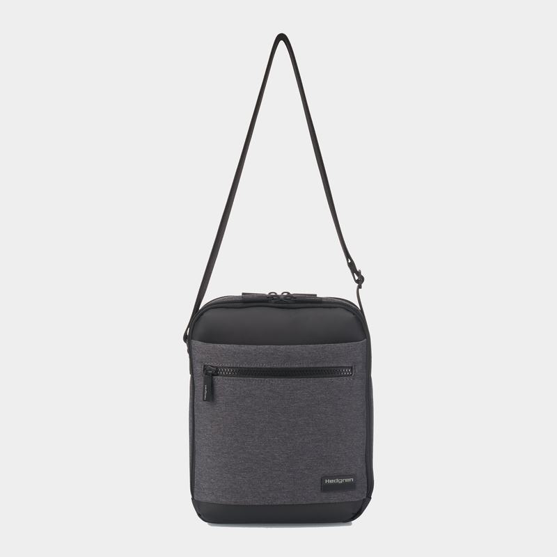 Grey Black Hedgren Inc Vertical Women's Crossbody Bags | QGK8960FI