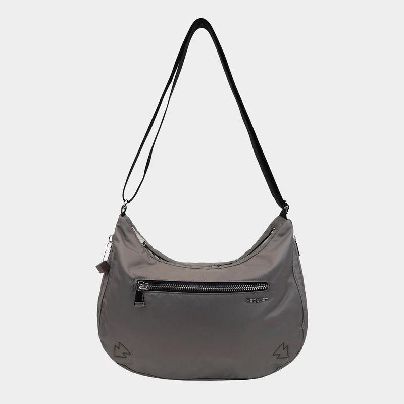 Grey Brown Hedgren Ann Women's Crossbody Bags | TQE976CK