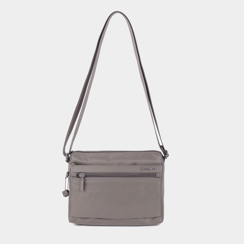 Grey Brown Hedgren Eye Women's Shoulder Bags | GKN1968HB