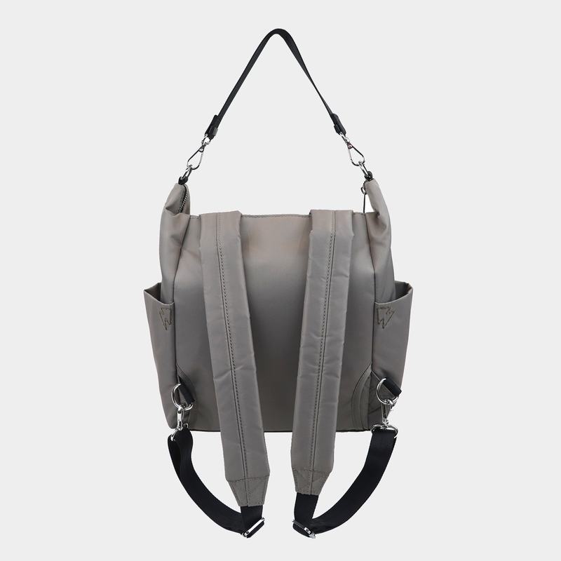 Grey Brown Hedgren Kate Sustainably Made Convertible Women's Tote Bags | ITE5286CY