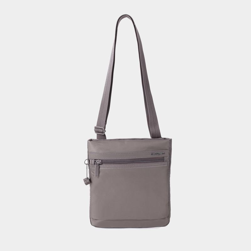 Grey Brown Hedgren Leonce Women's Shoulder Bags | HFV9039TB