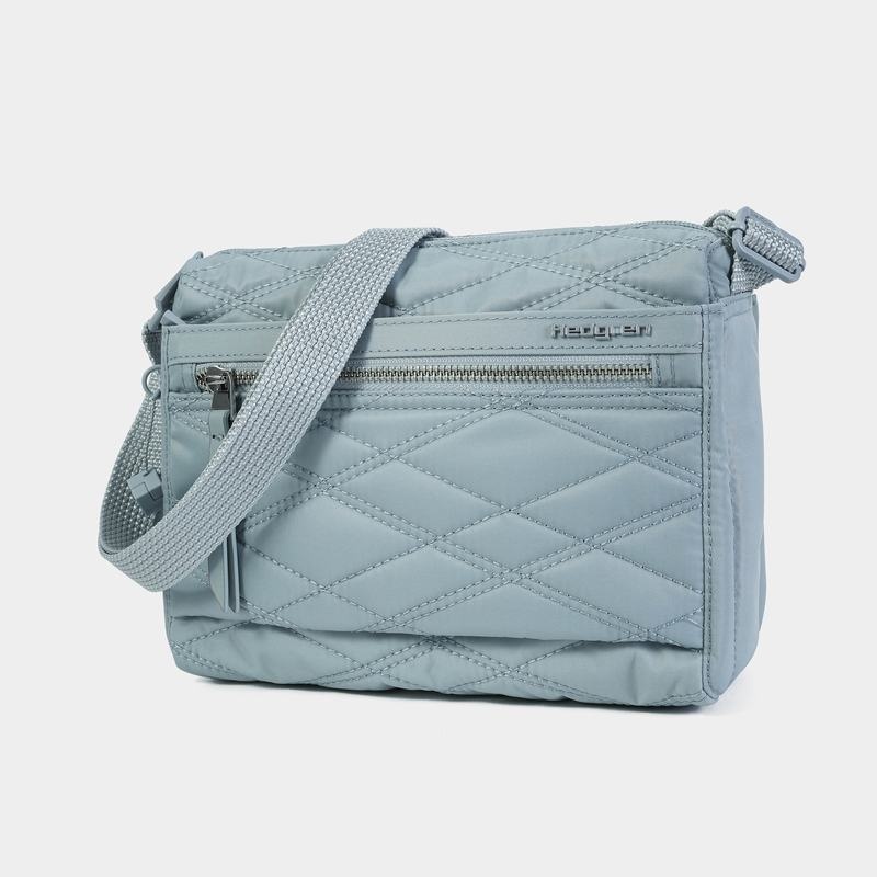 Light Blue Hedgren Eye Women's Shoulder Bags | OFW7082KP