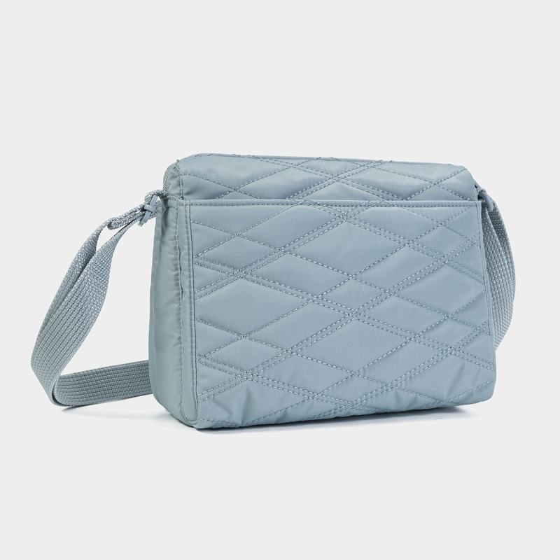 Light Blue Hedgren Eye Women's Shoulder Bags | OFW7082KP