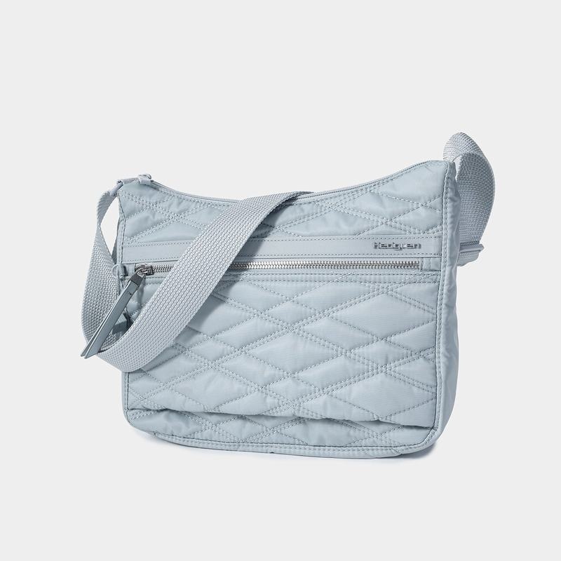 Light Blue Hedgren Harpers Women's Crossbody Bags | VCM2182MC