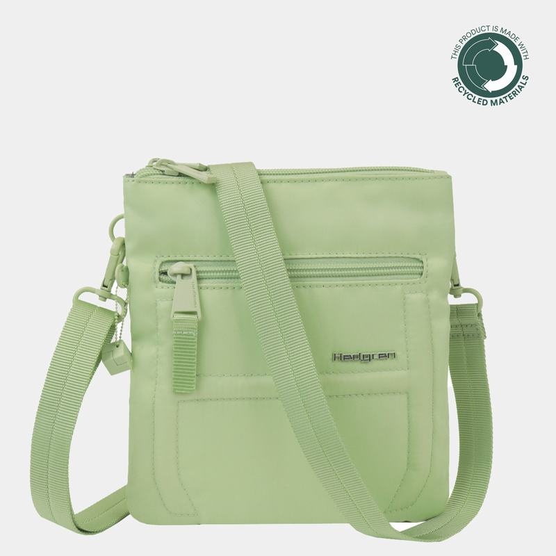 Light Green Hedgren Helm Women\'s Crossbody Bags | PZQ1269BF