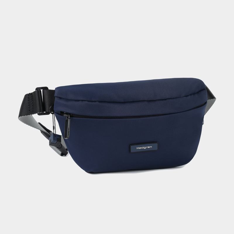 Navy Hedgren Halo Women's Belt Bags | RJV4432JO