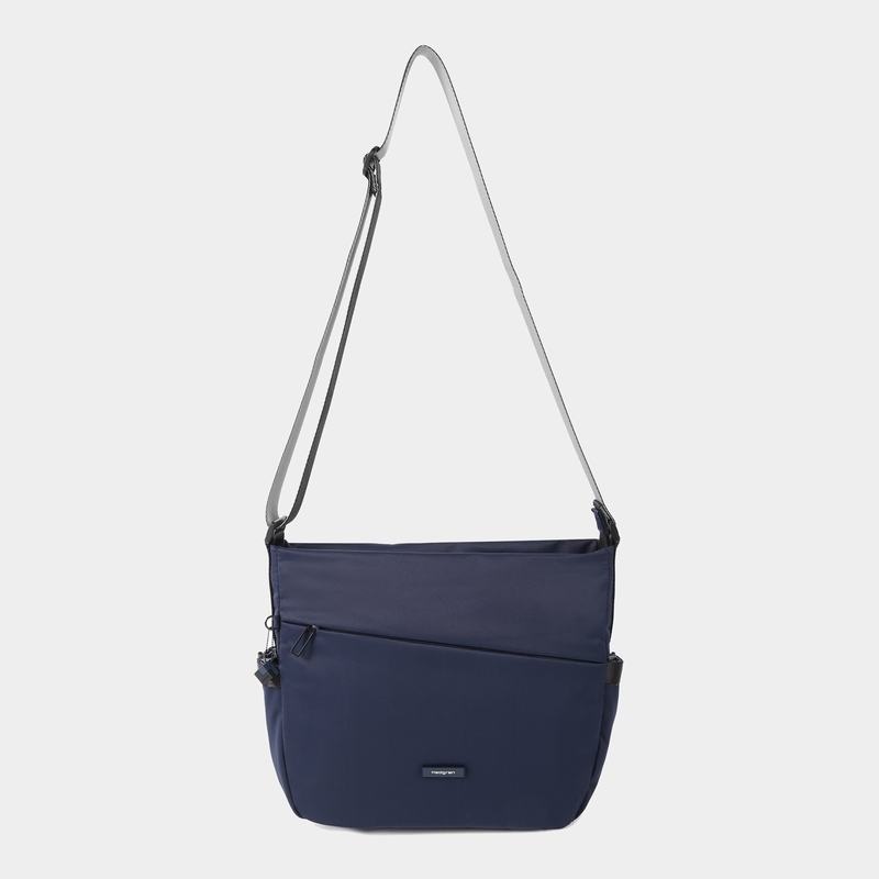 Navy Hedgren Milky Way Women's Crossbody Bags | EQX5925GE