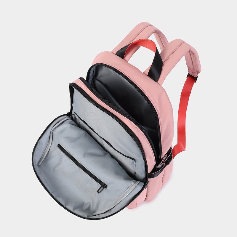 Pink Orange Hedgren Cosmos Women's Backpacks | BGW4856FG