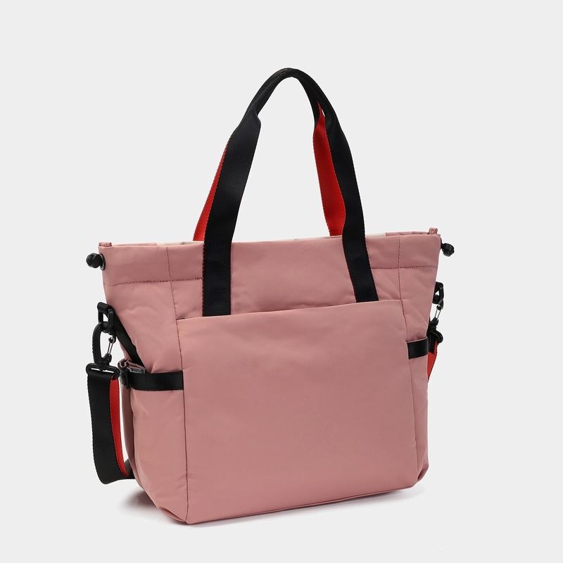 Pink Orange Hedgren Galactic Women's Tote Bags | JLQ789PJ