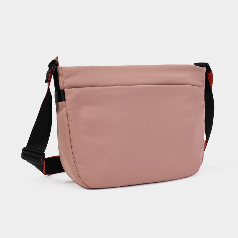 Pink Orange Hedgren Gravity Women's Crossbody Bags | AOP8100YG