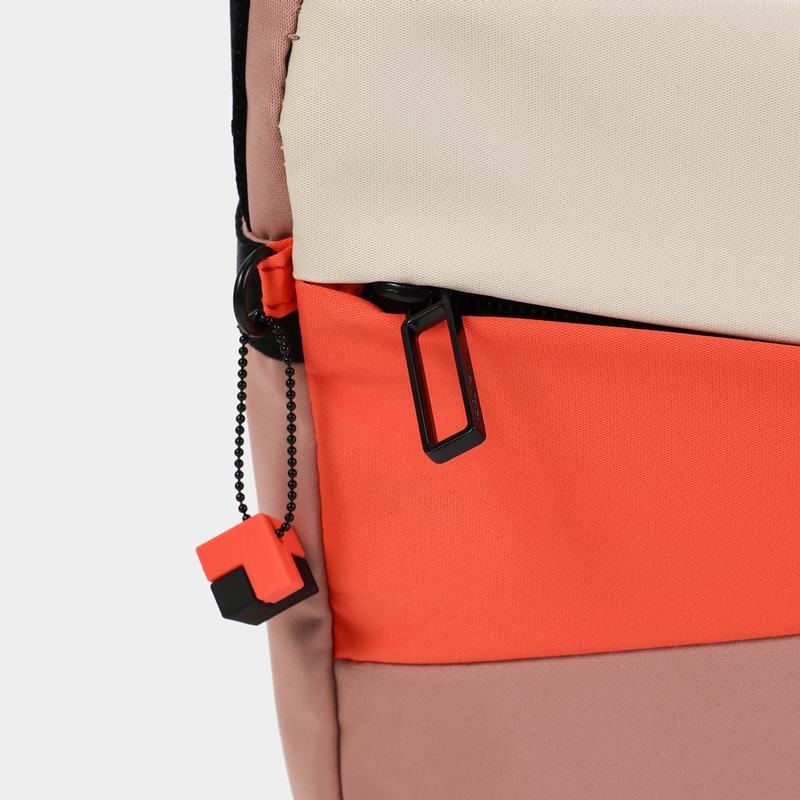 Pink Orange Hedgren Gravity Women's Crossbody Bags | AOP8100YG