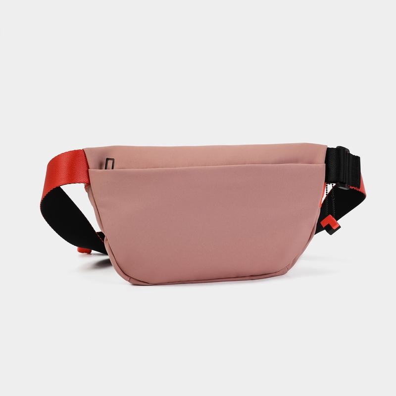 Pink Orange Hedgren Halo Women's Belt Bags | NAP4656LG