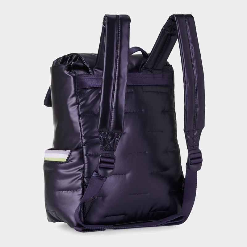 Purple Deep Blue Hedgren Billowy Women's Backpacks | AHD454MZ