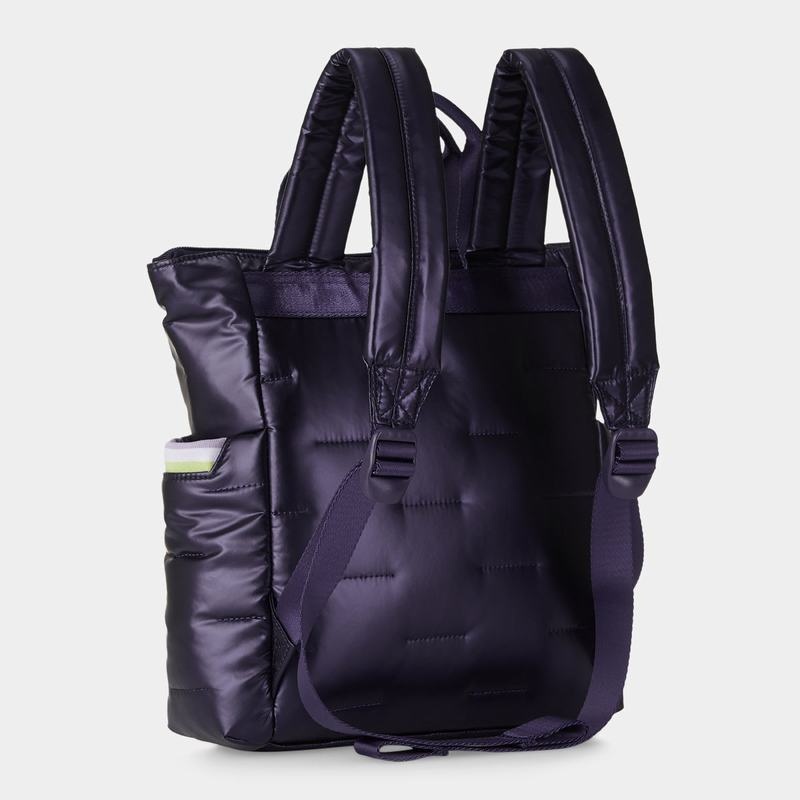 Purple Deep Blue Hedgren Comfy Women's Backpacks | RON8183II