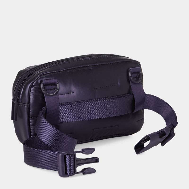 Purple Deep Blue Hedgren Snug Women's Belt Bags | DUE619GE