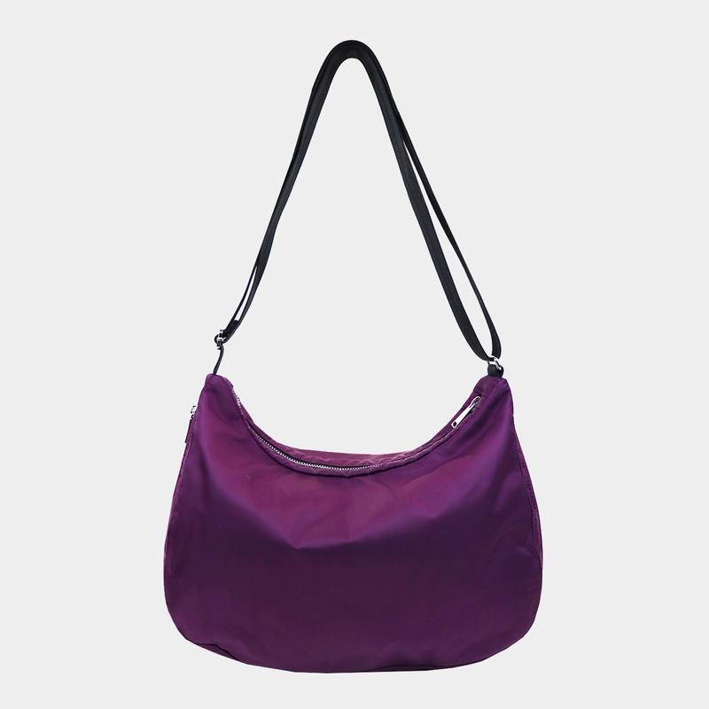 Purple Hedgren Ann Women's Crossbody Bags | TLF4562NN