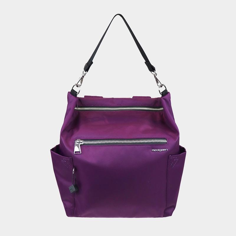 Purple Hedgren Kate Sustainably Made Convertible Women's Tote Bags | XWL3811EJ