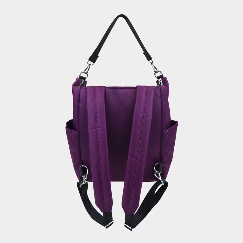 Purple Hedgren Kate Sustainably Made Convertible Women's Tote Bags | XWL3811EJ