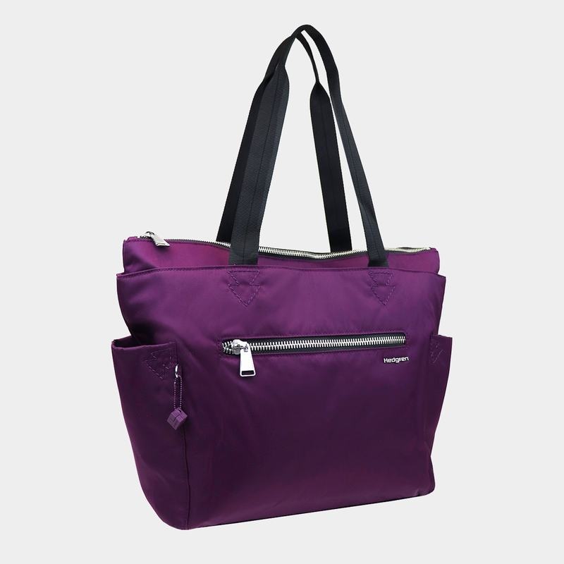 Purple Hedgren Margaret Sustainably Made Women's Tote Bags | HAI1870FO