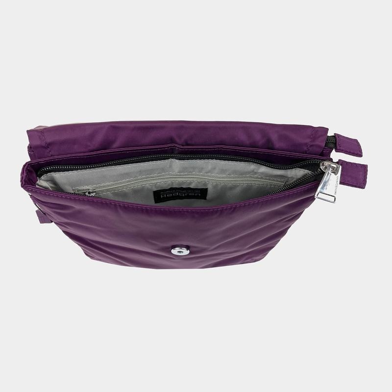 Purple Hedgren Victoria Sustainably Made Women's Crossbody Bags | AJD9112FM