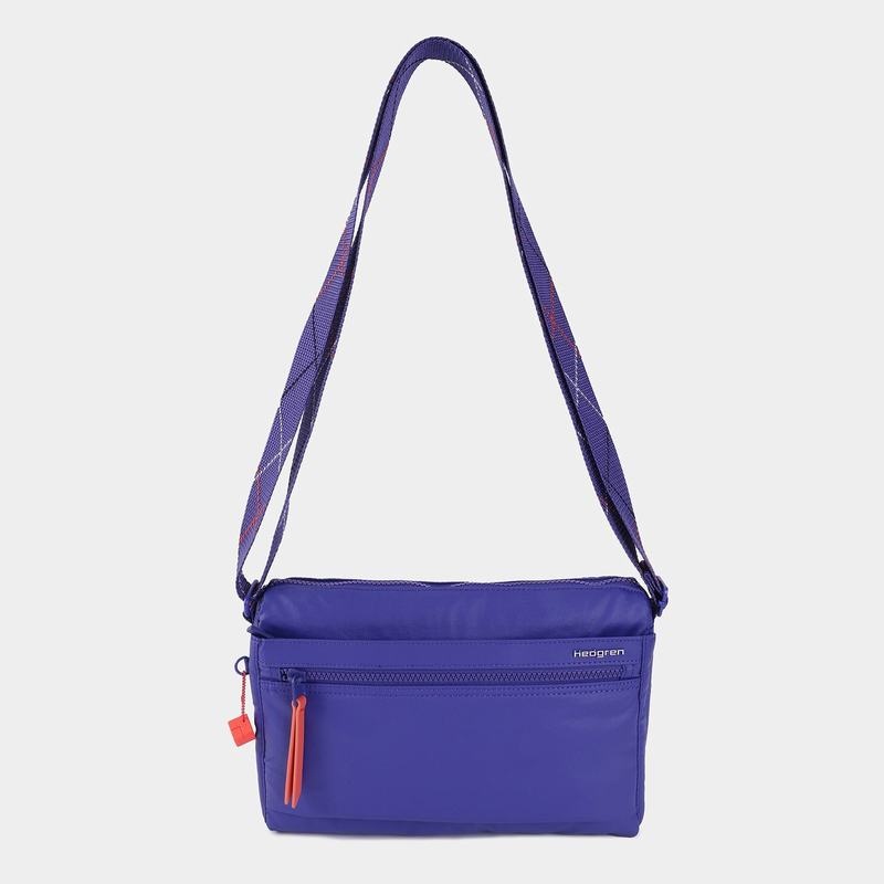 Royal Blue Hedgren Eye Medium Women's Shoulder Bags | XFA4476SR