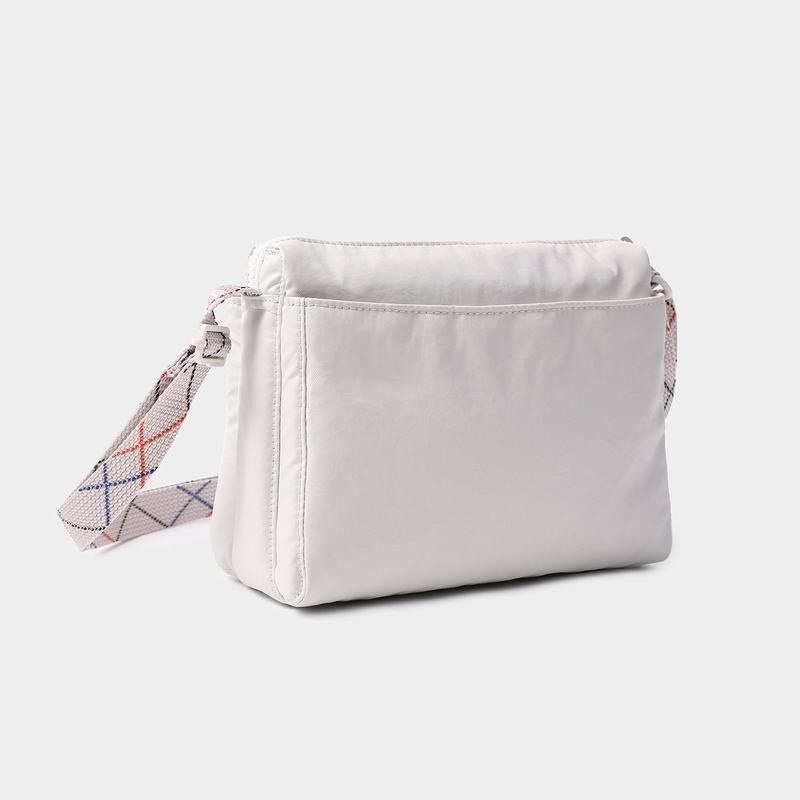 White Grey Hedgren Eye Women's Shoulder Bags | BBF5038YL