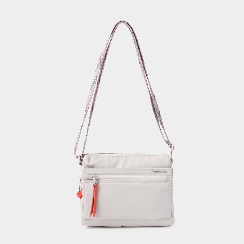 White Grey Hedgren Eye Women's Shoulder Bags | BBF5038YL