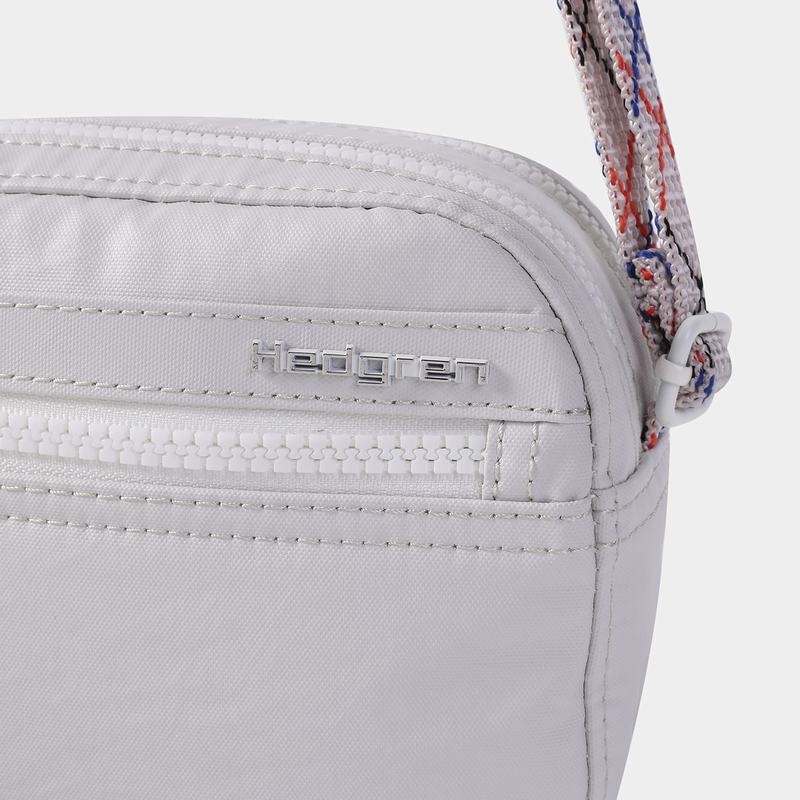 White Grey Hedgren Maia Women's Crossbody Bags | LUY5127OS