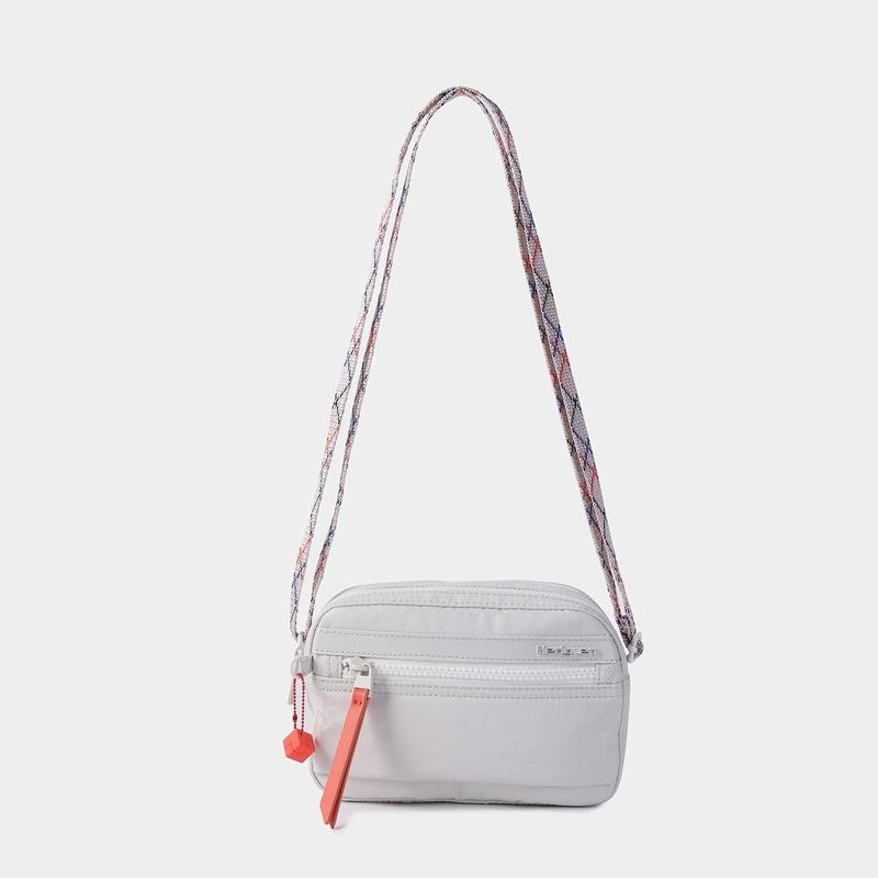 White Grey Hedgren Maia Women's Crossbody Bags | LUY5127OS