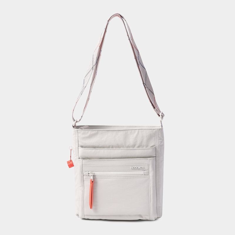 White Grey Hedgren Orva Women's Crossbody Bags | ZTN6526BM